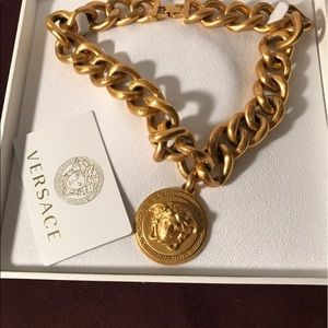 Authentic Versace Medusa Necklace